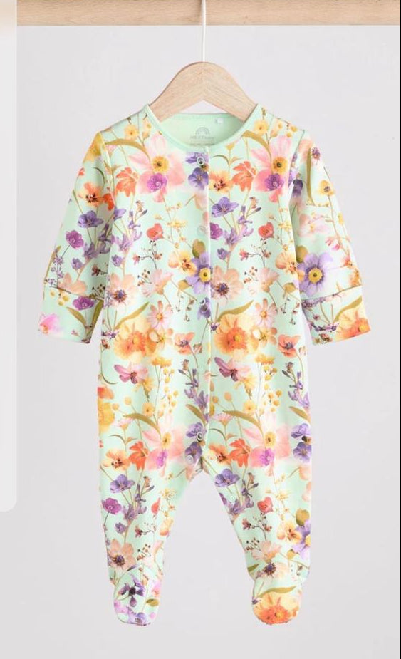 Next Floral Sleepsuit