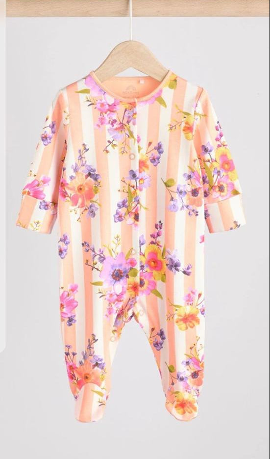 Next Floral Sleepsuit