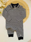 Tu Clothing stripes Footless Sleepsuit
