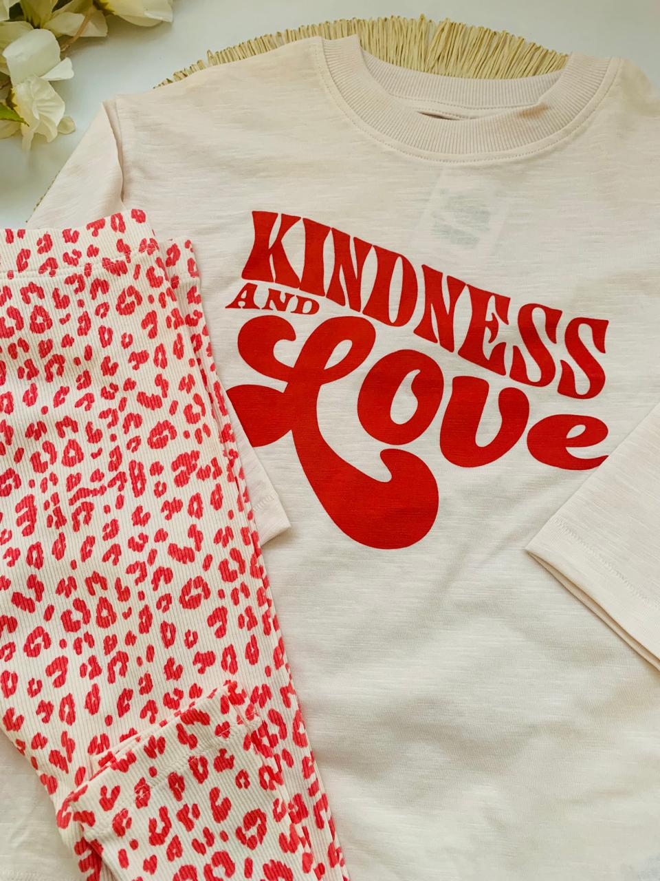 Next "Kindness Love" Shirt & Trouser Set