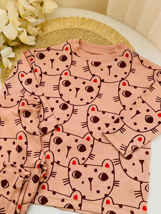 Next cat faces Shirt & Trouser Set