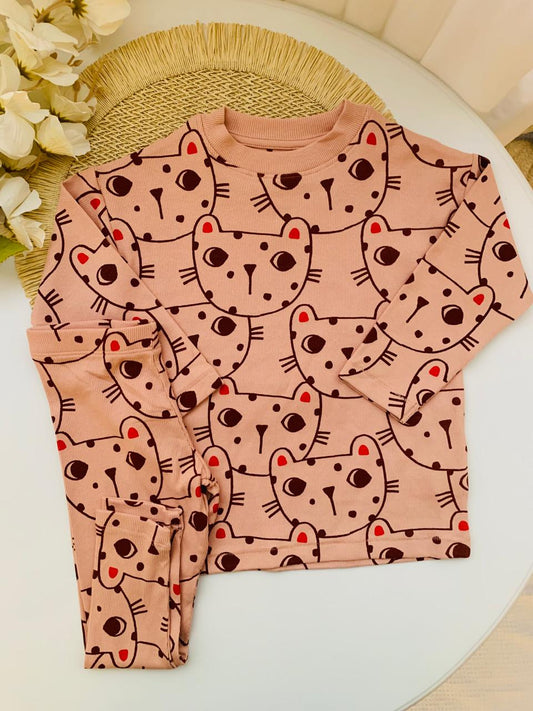 Next cat faces Shirt & Trouser Set