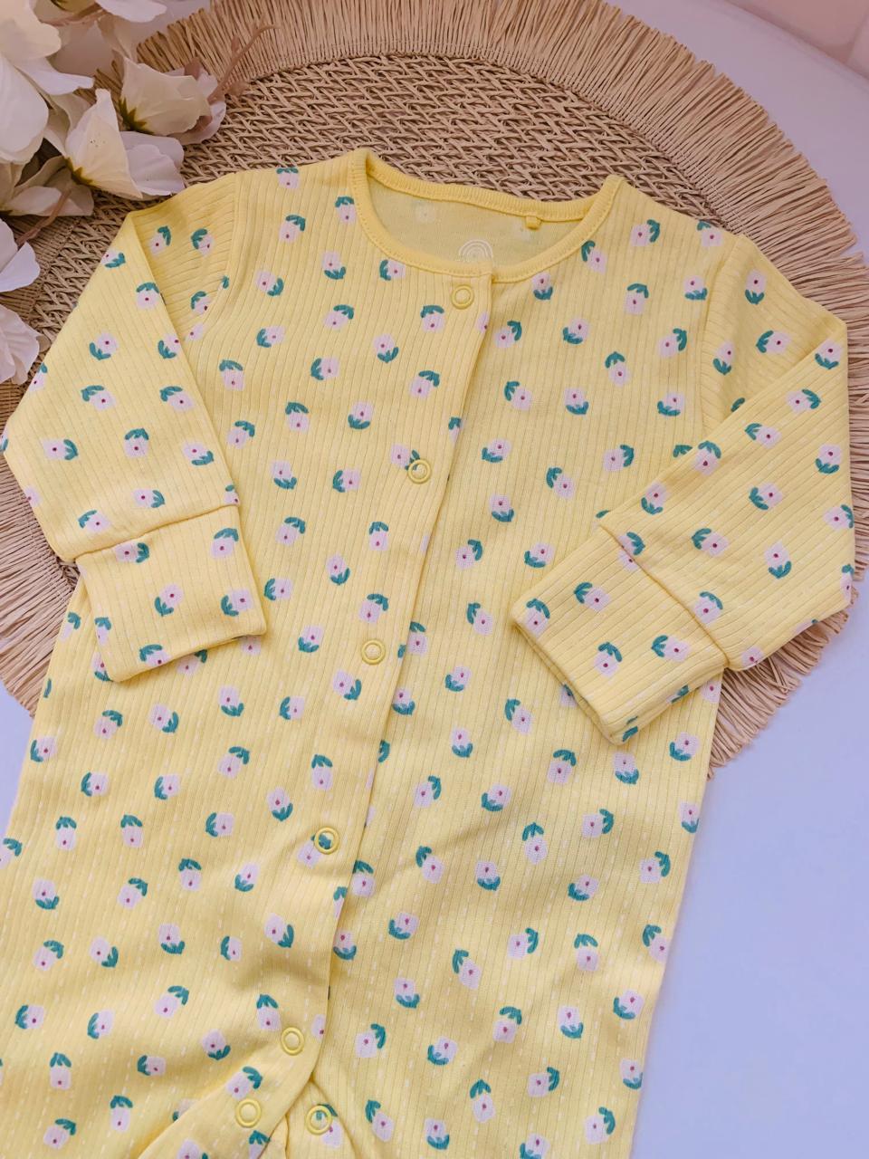 Next Floral Sleepsuit