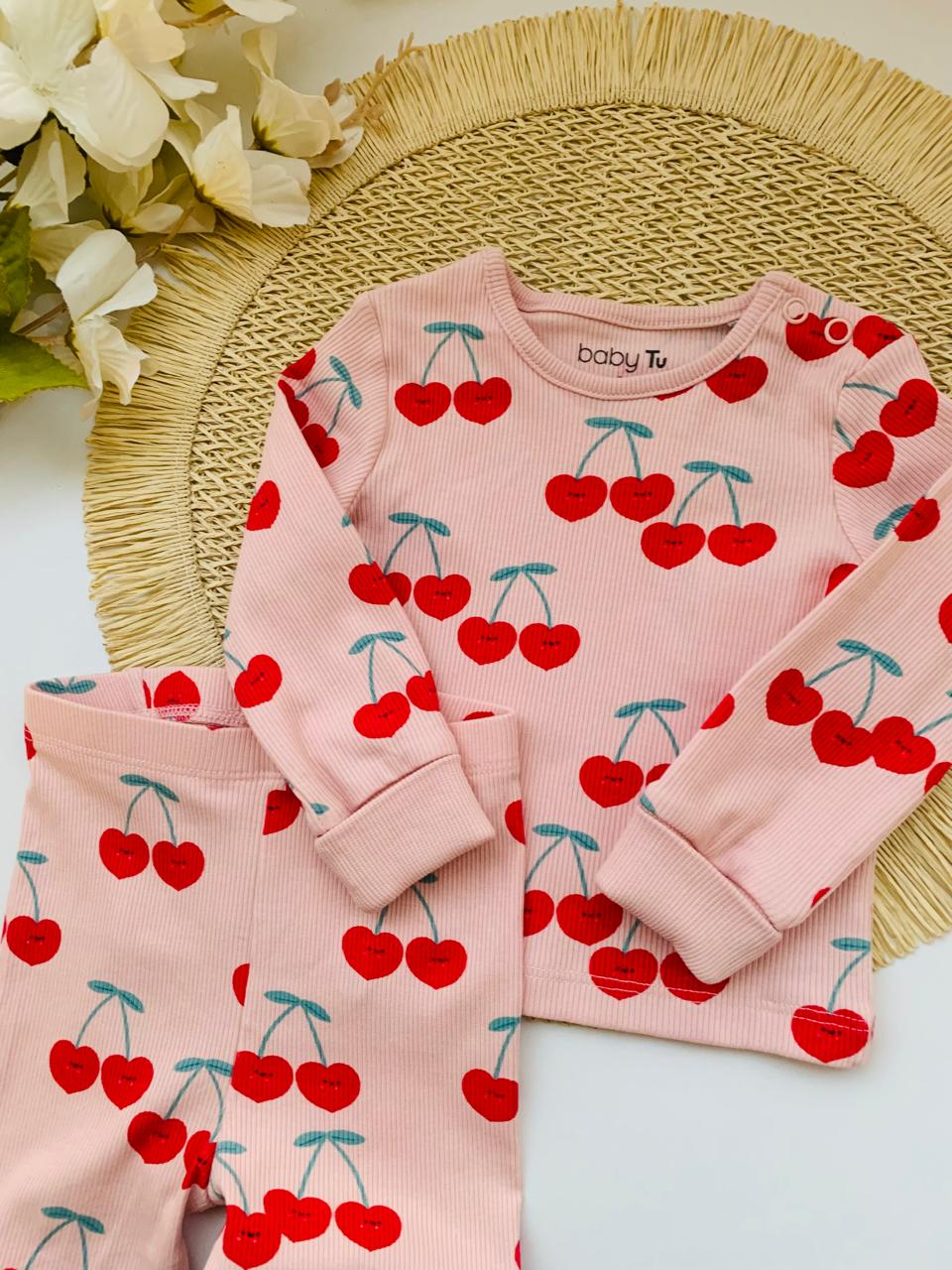 Tu Clothing Ribbed Shirt & Trouser Set