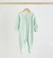 Next Checked floral Sleepsuit