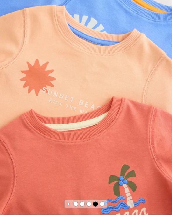 Next "Sun Set Beach Ride the Wave" Shirt & Trouser Set