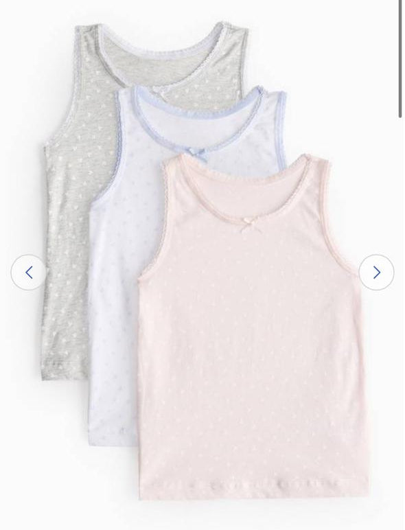 Tu Clothing Pack of 3 Vests