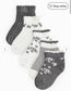 Tu Clothing Pack of 5 Mono Flower Socks