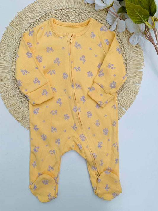 George Floral Sleepsuit