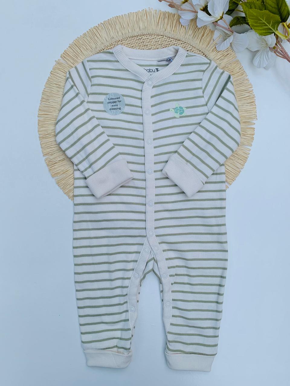 TU Clothing Striped Sleepsuit