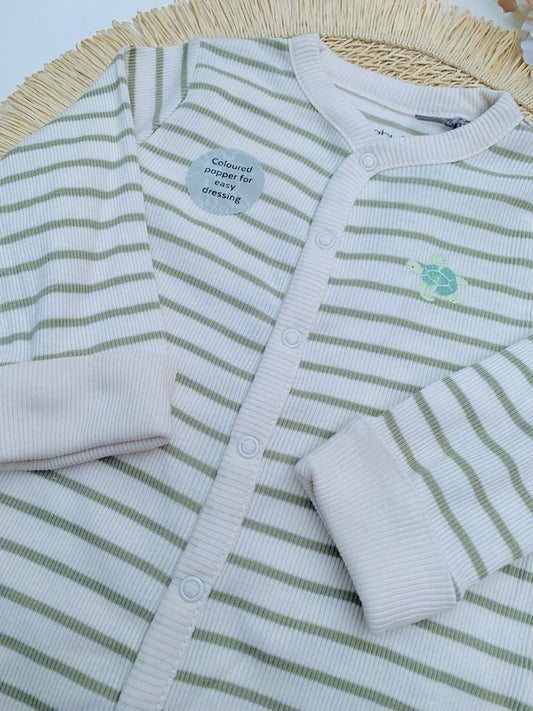 TU Clothing Striped Sleepsuit