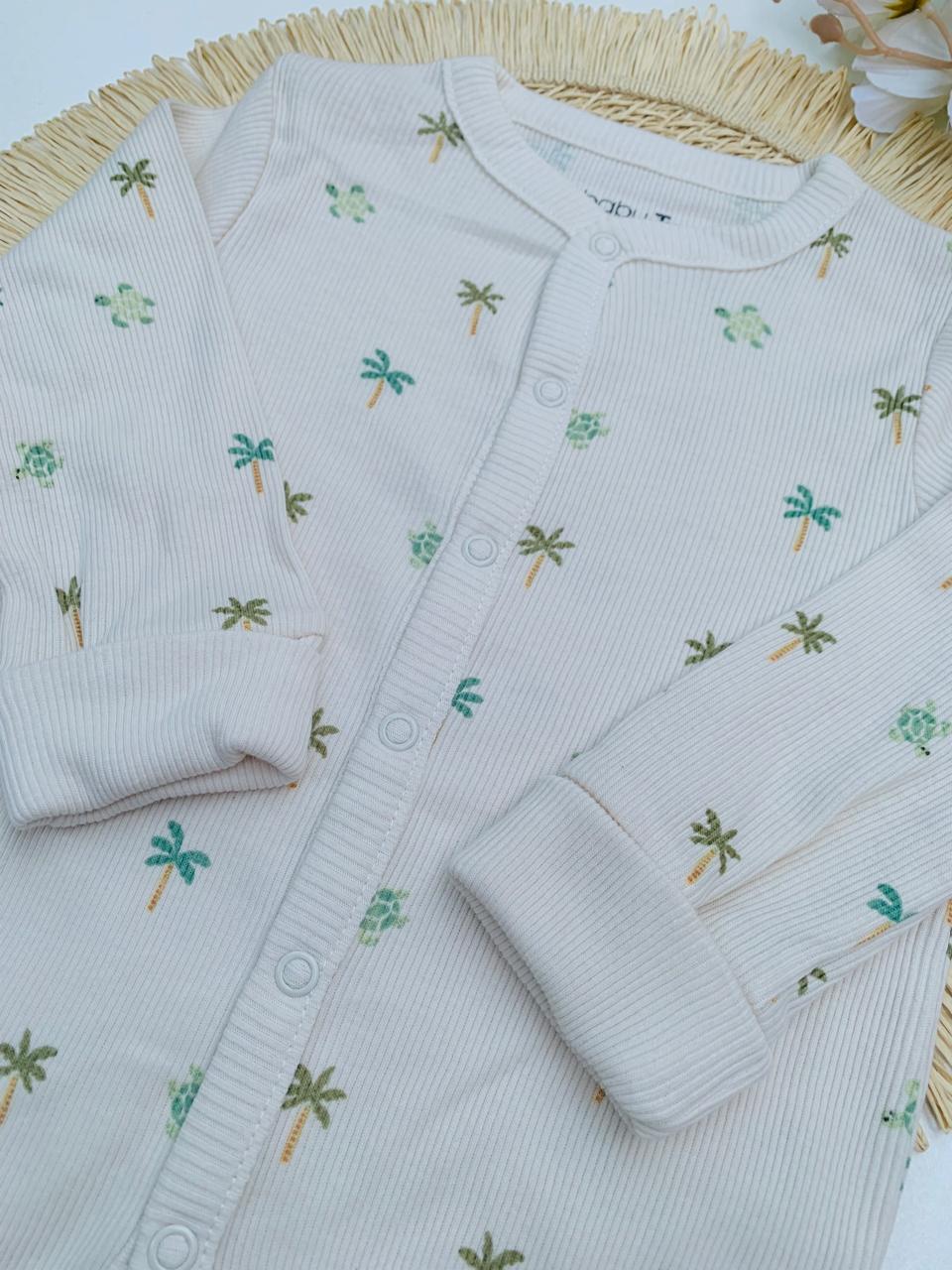 TU Clothing Palm Print Sleepsuit