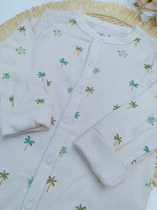 TU Clothing Palm Print Sleepsuit
