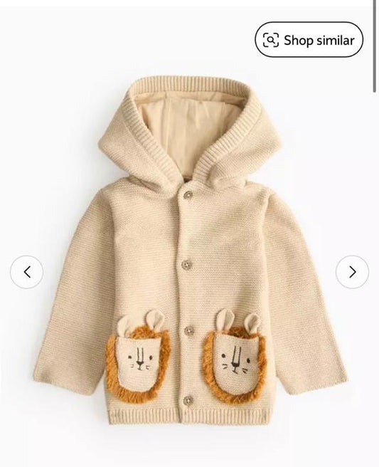 TU Clothing Palm Beach Roar Hooded Cardigan