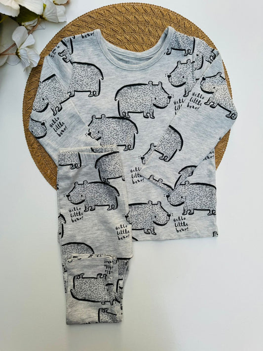 George "Hello Little Bear" Shirt & Trouser Set