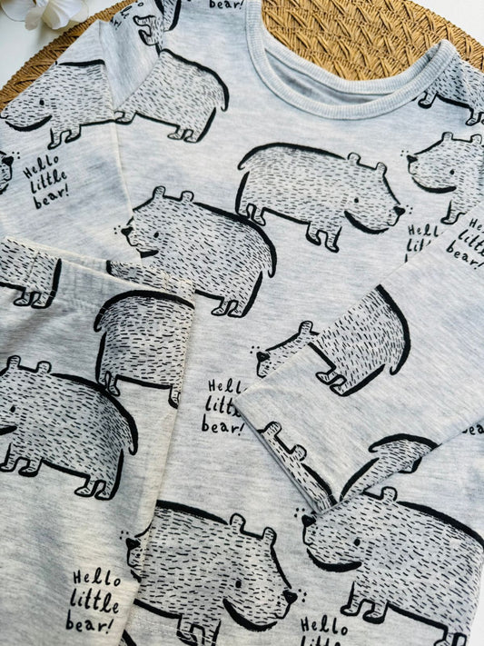 George "Hello Little Bear" Shirt & Trouser Set