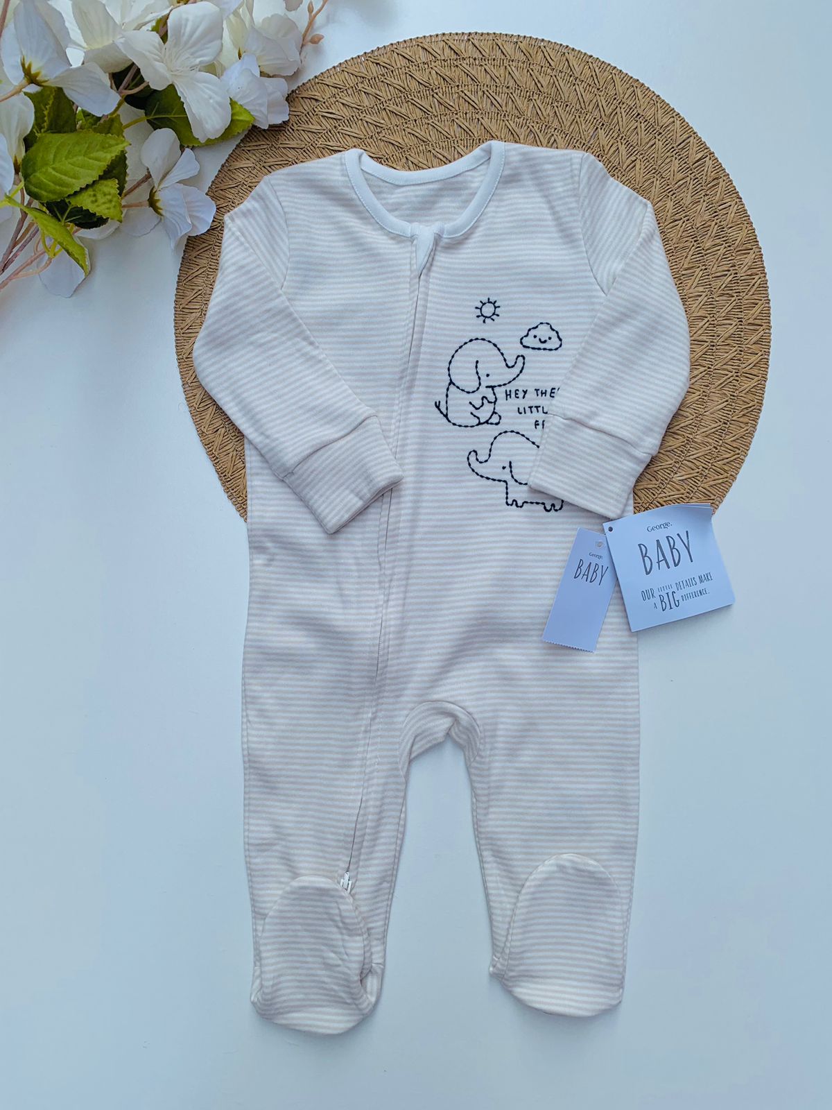 George "Hey There Little Friend" Sleepsuit