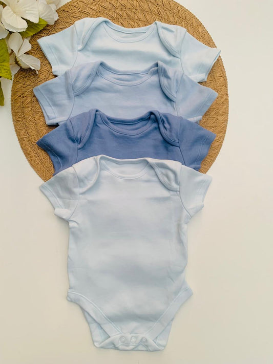 George Pack of 4 Short Sleeves Bodysuits