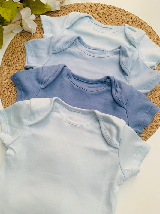 George Pack of 4 Short Sleeves Bodysuits