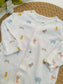 George Safari Print Sleepsuit