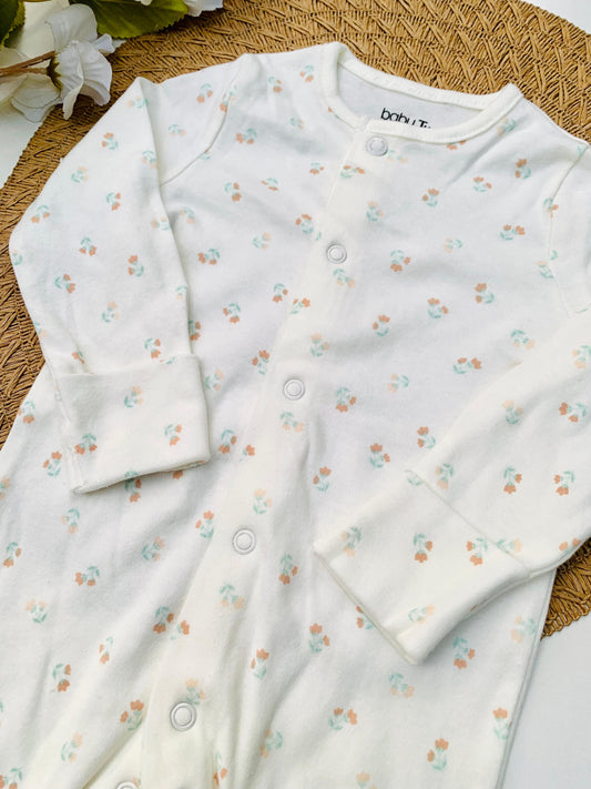 TU Clothing Floral Print Sleepsuit