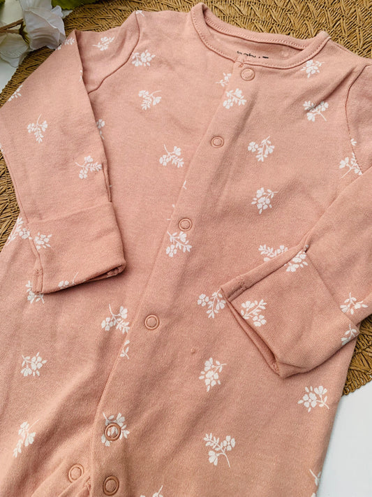 TU Clothing Flowers Print Sleepsuit