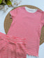 George Striped Shirt & Short Set
