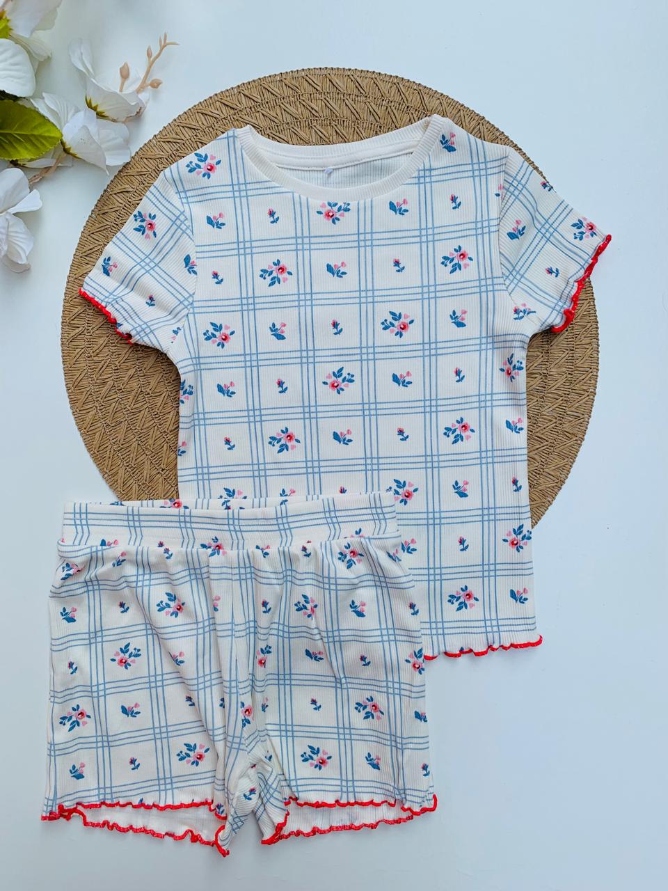 George Floral Shirt & Shorts Set