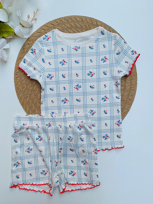 George Floral Shirt & Shorts Set