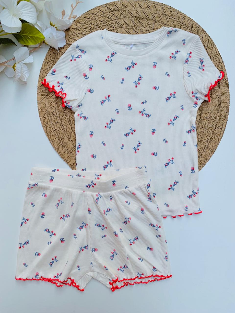 George Floral Shirt & Shorts Set