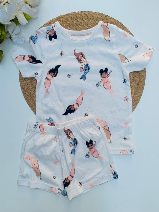 George Mermaid Shirt & Shorts Set