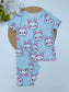 George Bunny Faces Print Shirt & Trouser Set
