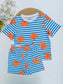 Tu Clothing Crabs Shirt & Shorts Set