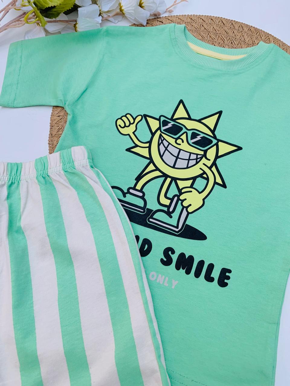 Next "See and Smile" Shirt & Shorts Set