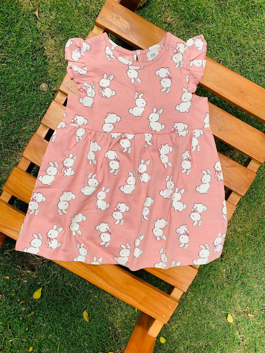H&M Bunny Print Frock