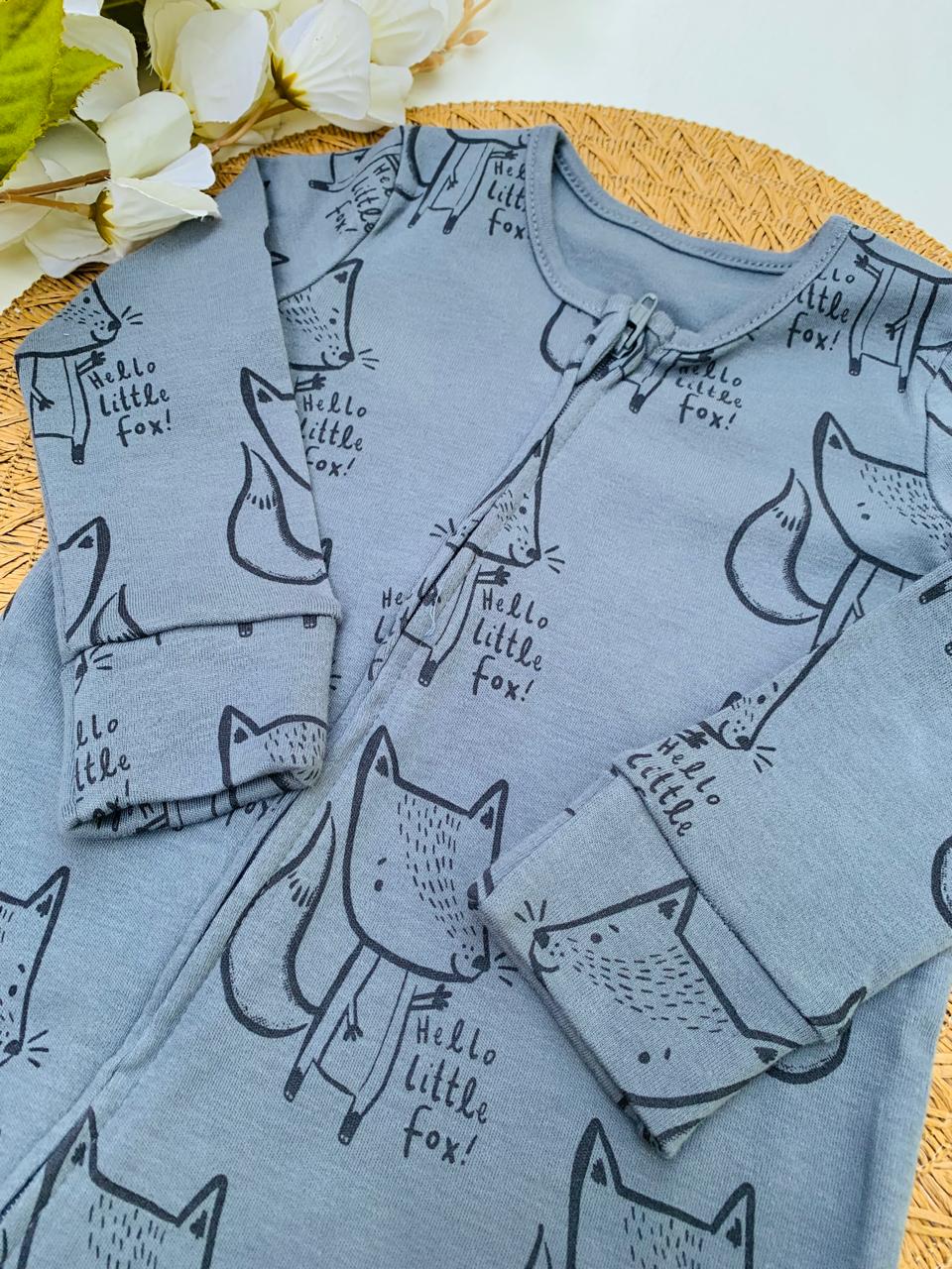 George "Hello Little Fox" Sleepsuit