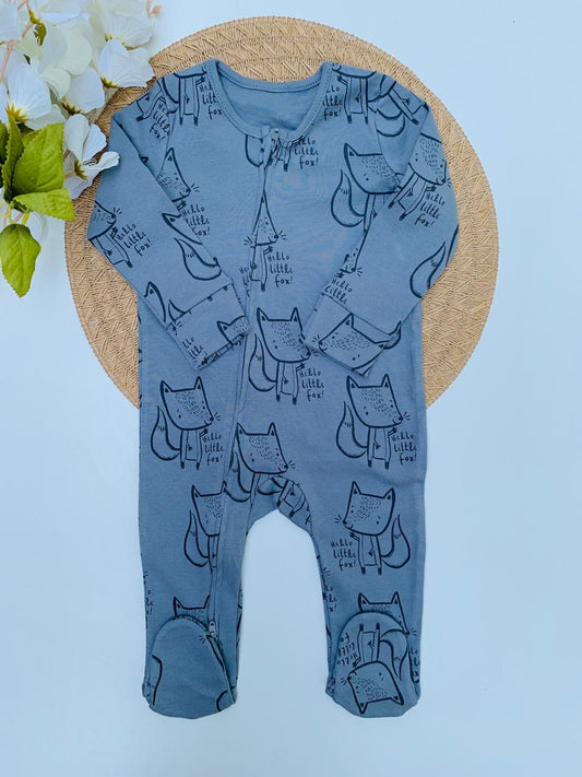 George "Hello Little Fox" Sleepsuit