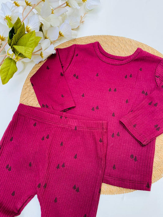 George Tree Print Shirt & Trouser Set