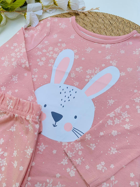 George Bunny Print Shirt & Trouser Set
