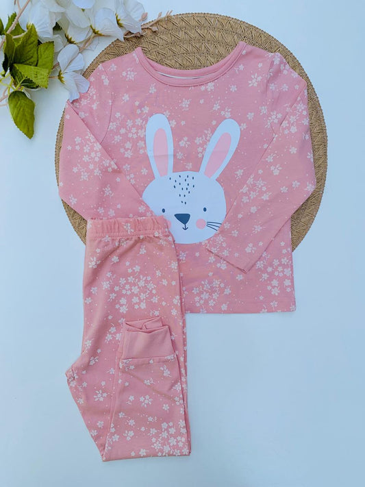 George Bunny Print Shirt & Trouser Set