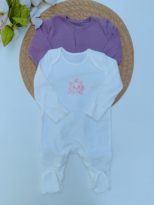 George Pack of 2 Sleepsuits