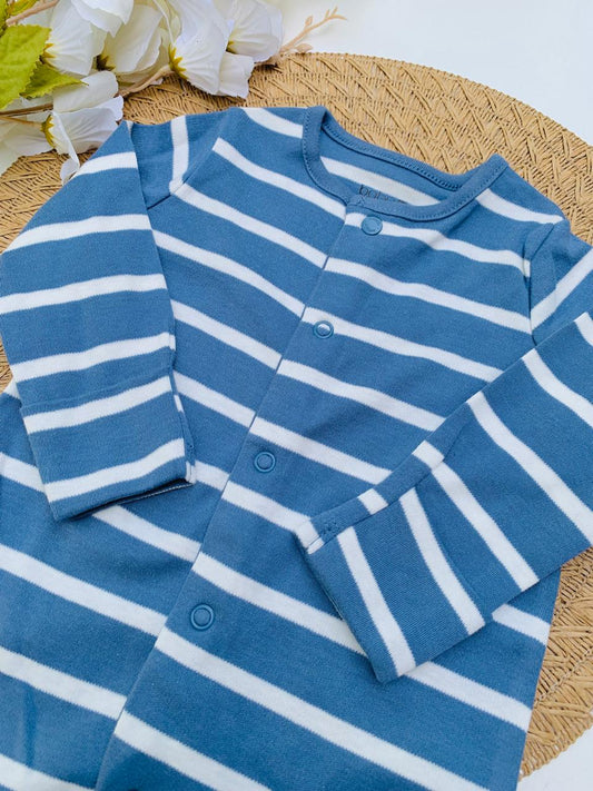 Tu Clothing Striped Sleepsuit