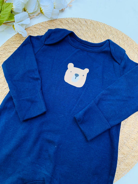 George Bear Face Sleepsuit