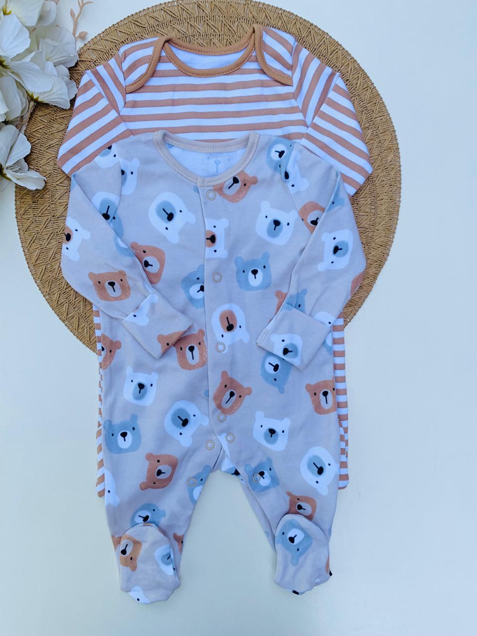 George Pack of 2 Sleepsuits