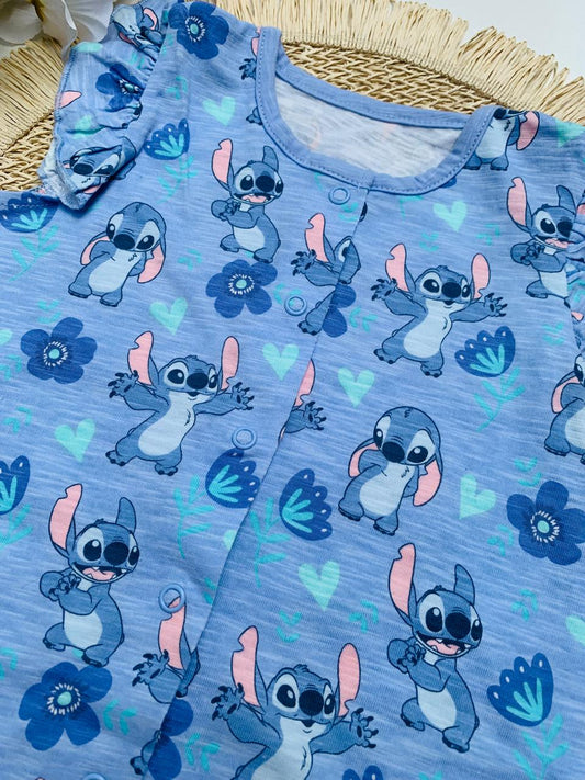 George Disney Stitch Character Frill Romper