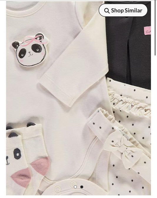 George Spotty Panda Pack of 5 Starter Set