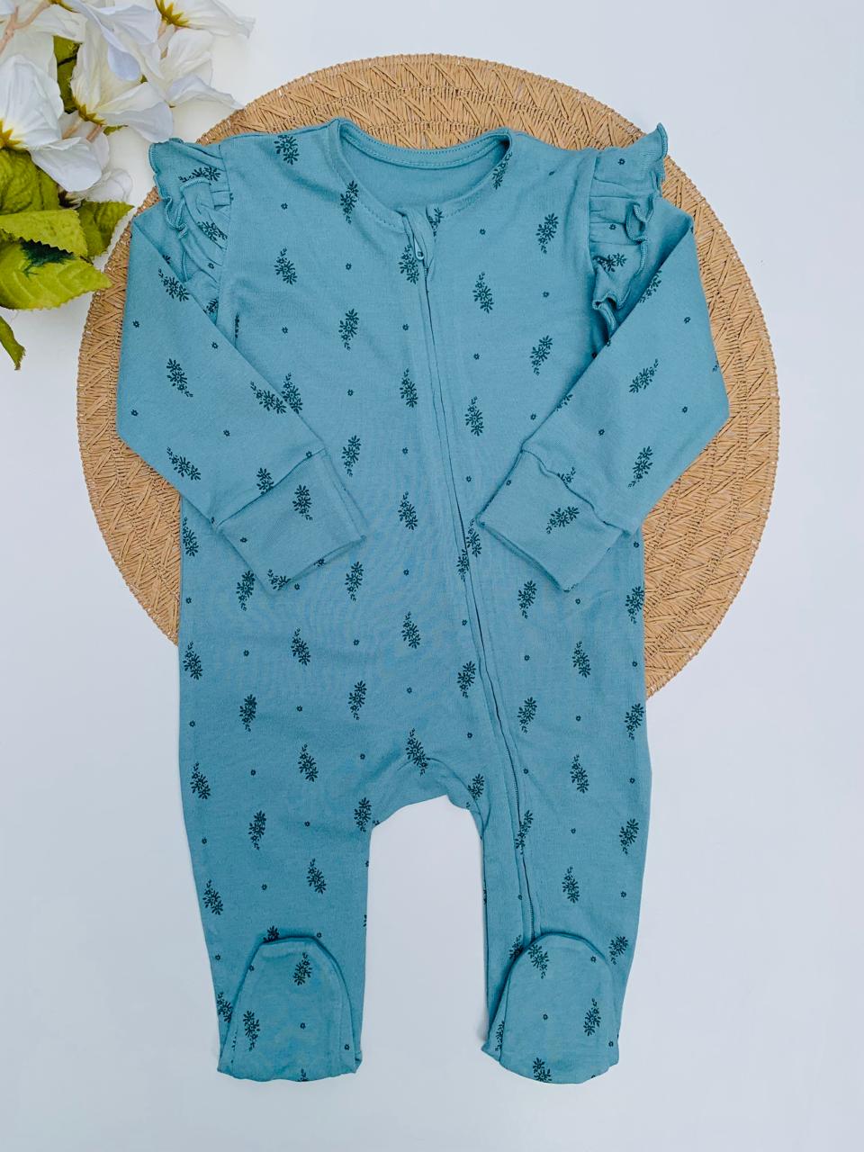 George Floral Sleepsuit