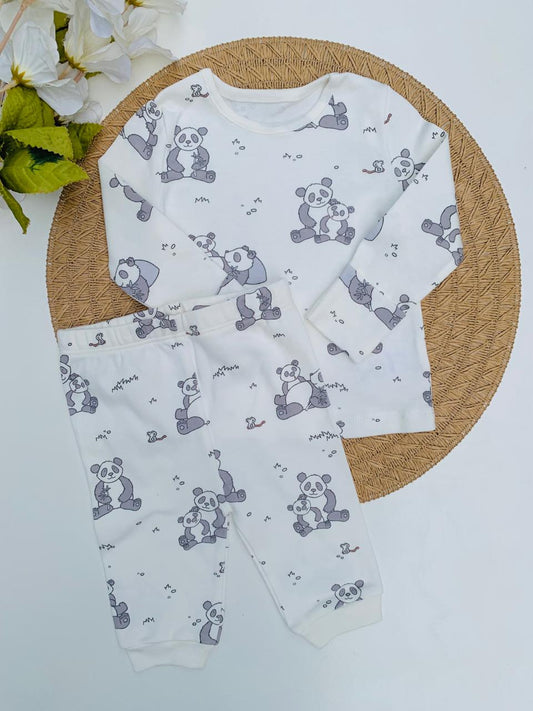 George Panda Print Shirt & Trouser