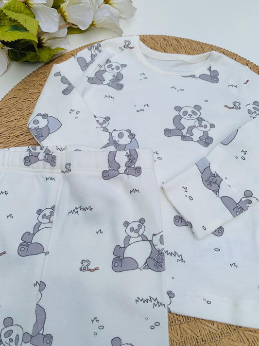George Panda Print Shirt & Trouser