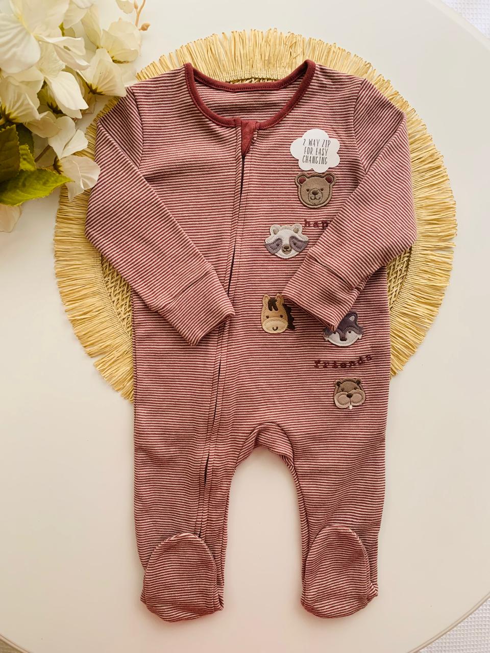 George Appliquéd Sleepsuit